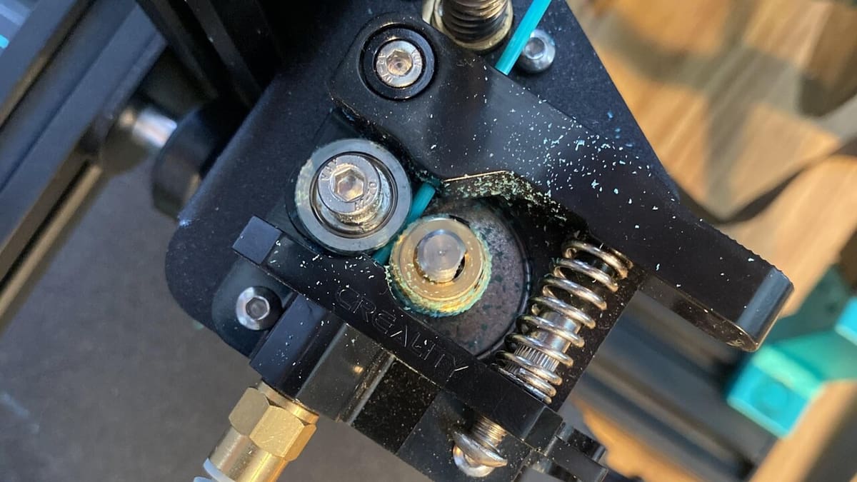 Featured image of 3D Printer Extruder: Grinding Filament – How to Fix It