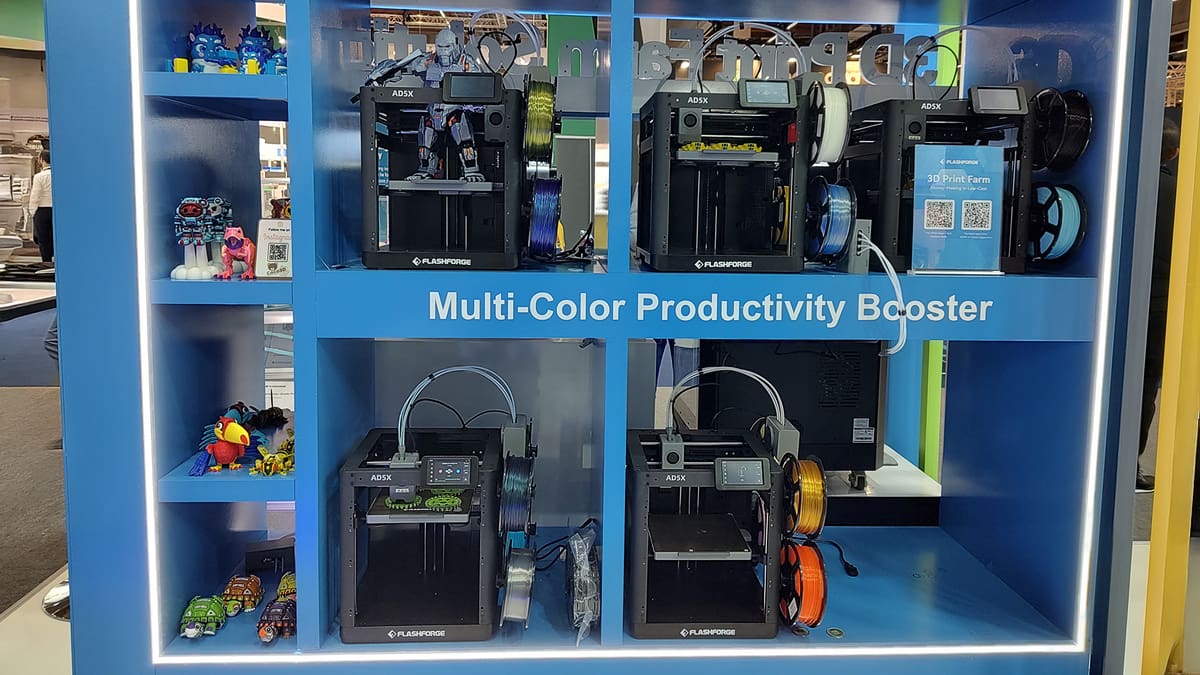 Featured image of Flashforge’s $399 Multicolor 3D Printer is Now Available