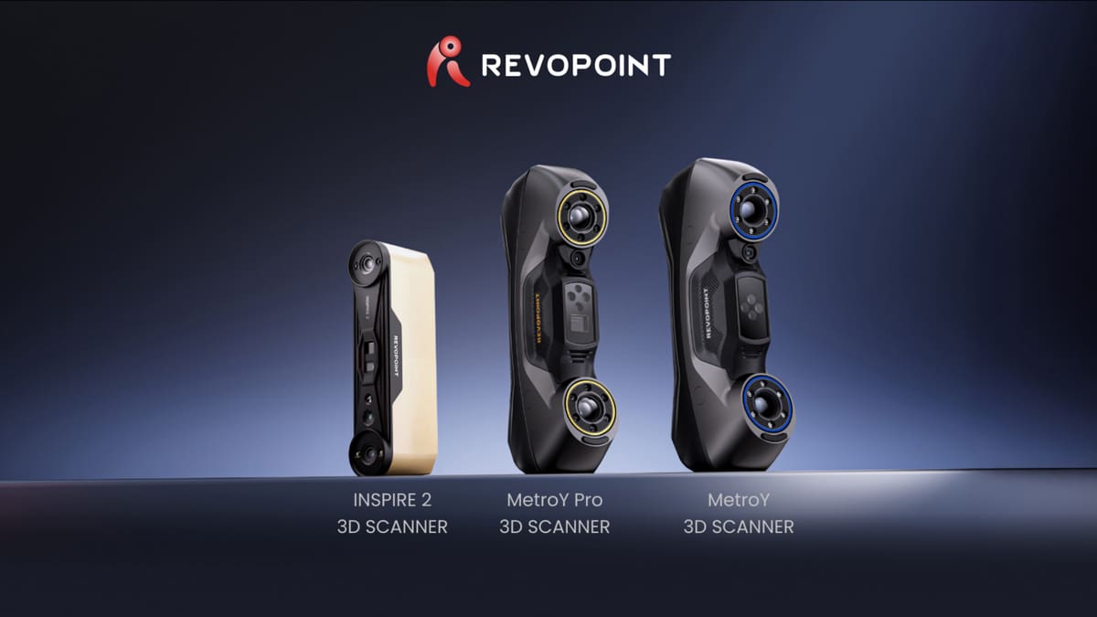 Featured image of INSPIRE 2, MetroY und MetroY Pro kündigen die nächste Generation der Revopoint 3D-Scanner an