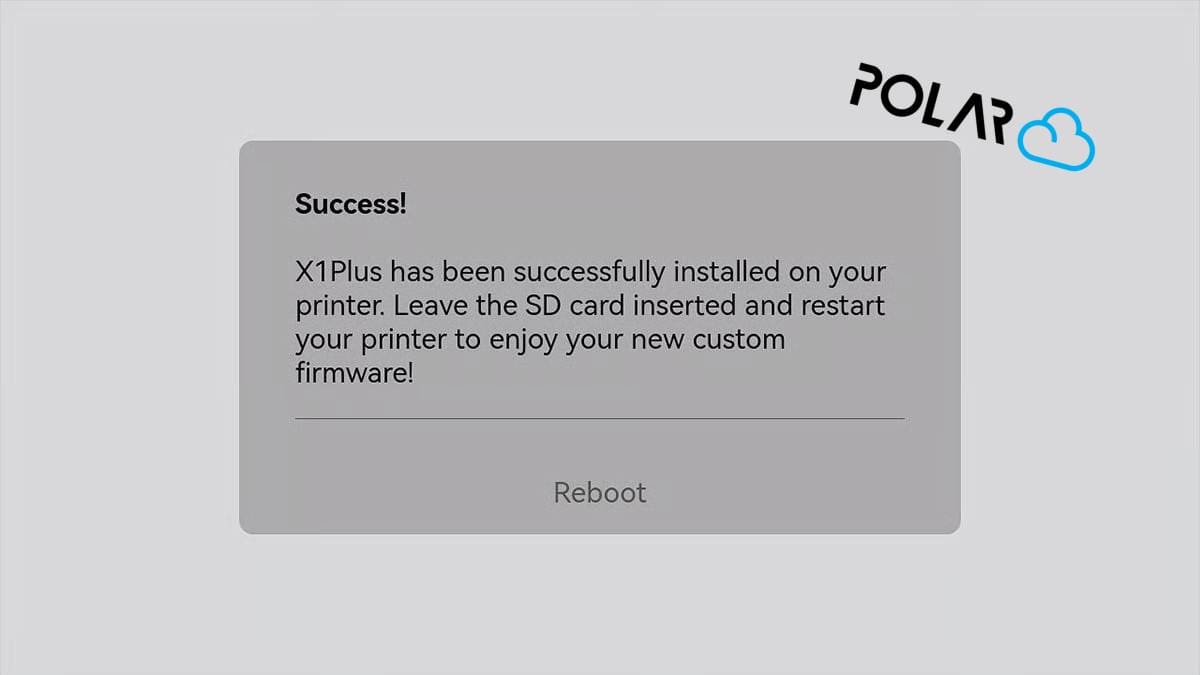 Featured image of X1Plus FW 3.1 Update Adds Polar Cloud Support, X1Plus Extender In Stock