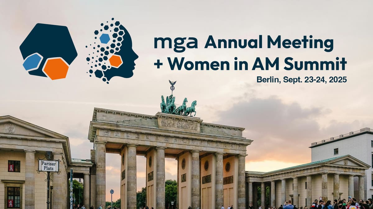 Image de l'en-tête de Berlin accueille les leaders de la FA pour le MGA et le Women in AM Summit 2025