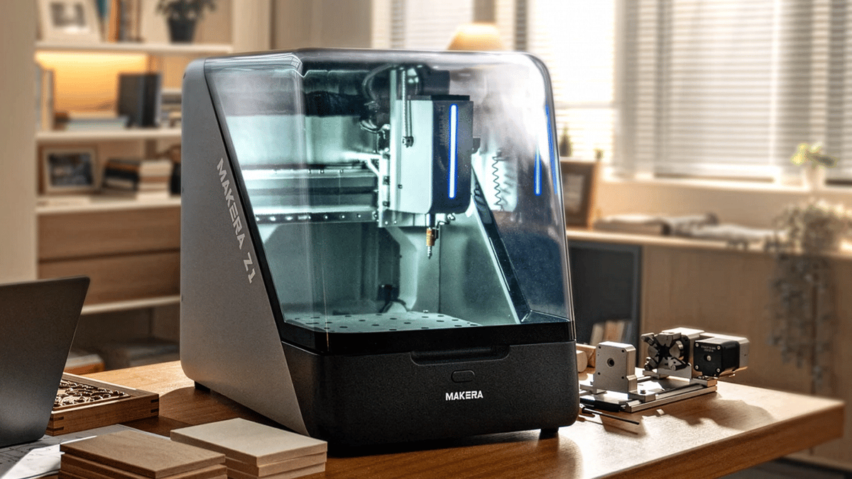 Imagen principal de Makera Z1 supera su meta y recauda más de 4 millones de dólares en Kickstarter