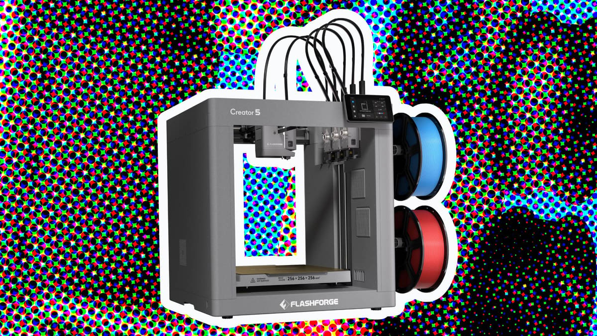 Image de l'en-tête de Creator 5&nbsp;: Flashforge cible Snapmaker avec son système de changement à quatre têtes à partir de 699&nbsp;€
