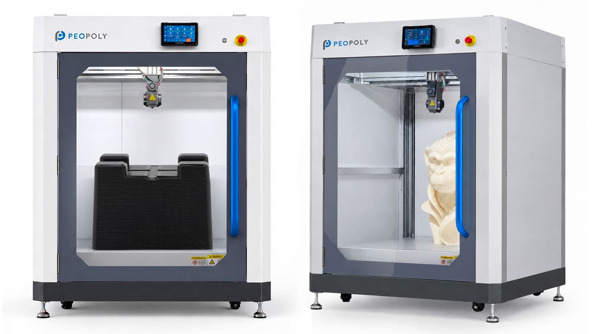 Featured image of Neuer Peopoly Giga 800: Der großformatige Pellet-3D-Drucker für unter 15.000 US-Dollar