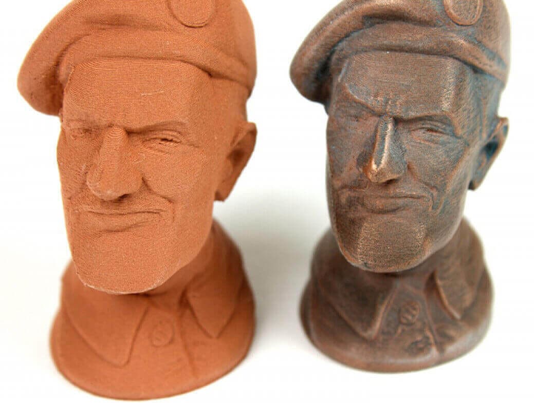Imagen de Impresión 3D: materiales: Filamento metaloplástico