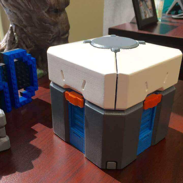Image of Overwatch 3D Models to 3D Print: Loot Box