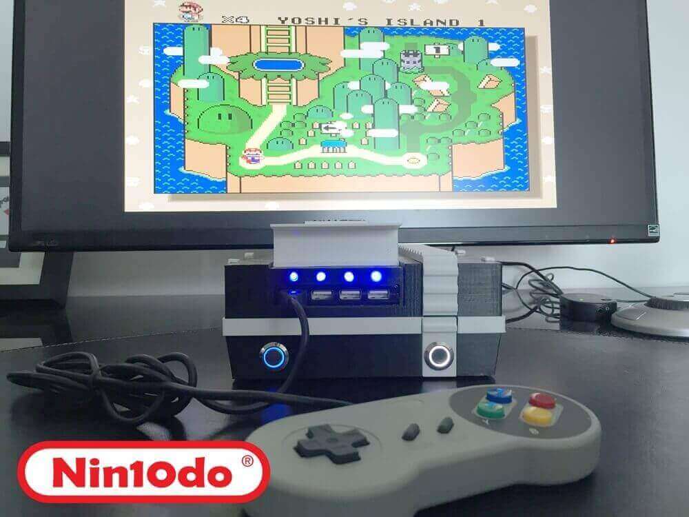 Image of Raspberry Pi NES Case: The nin10do