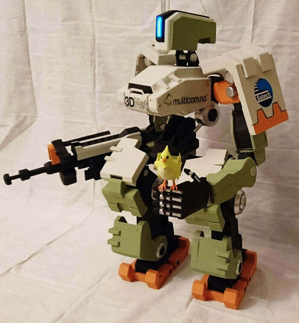 Image of Overwatch 3D Models to 3D Print: Bastion PC Case