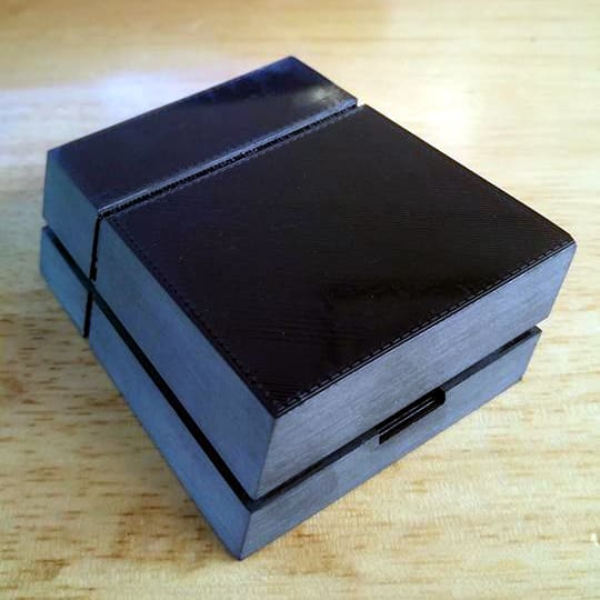 Imagen de Carcasa Raspberry Pi 3 personalizada para imprimir en 3D: Carcasa PS4