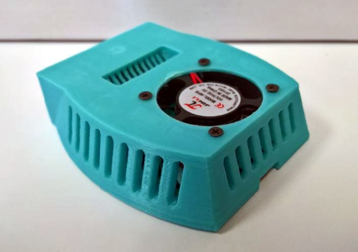 Imagen de Carcasa Raspberry Pi 3 personalizada para imprimir en 3D: My Fav Pi
