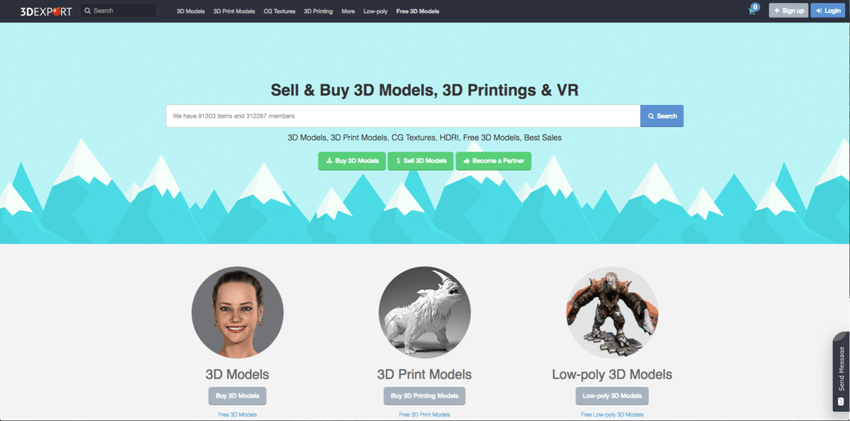 Photo de Modèle 3D gratuit / Objet 3D gratuit: 3DExport