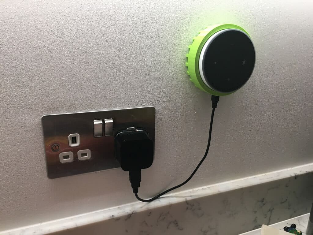Image of The Best Echo Dot Accessories to 3D Print: Wall Mount