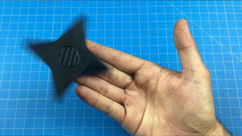 Image of Best Fidget Spinner Toys to Buy or DIY: Naruto Shuriken Hand Spinner