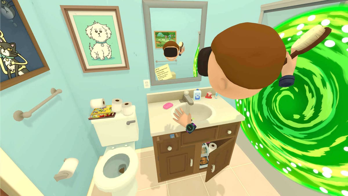 Image of Best VR Games for PS4, Oculus Rift, Android, Vive, iPhone: Rick and Morty: Virtual Rick-Ality