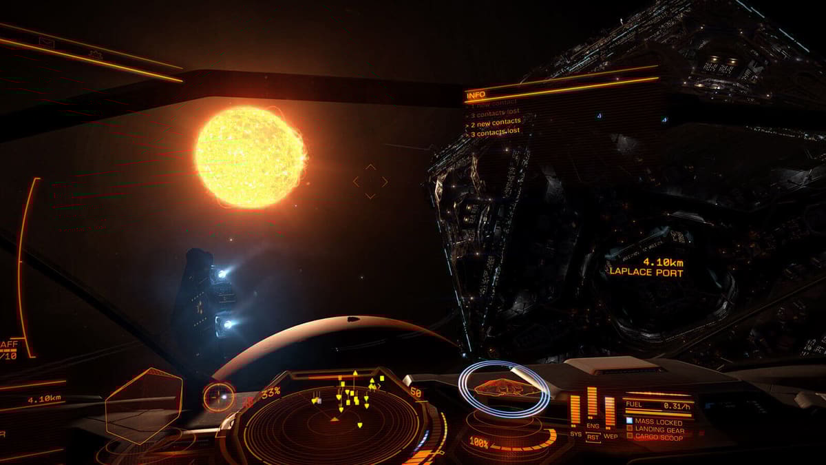 Image of Best VR Games for PS4, Oculus Rift, Android, Vive, iPhone: Elite: Dangerous