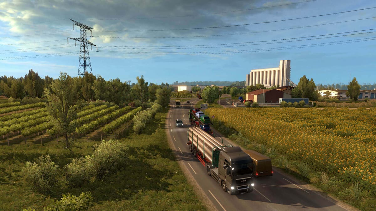 Image of Best VR Games for PS4, Oculus Rift, Android, Vive, iPhone: Euro Truck Simulator 2