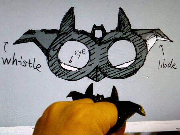 Image of Batman 3D Logos & Symbols: Mutli-Purpose Finger Tool