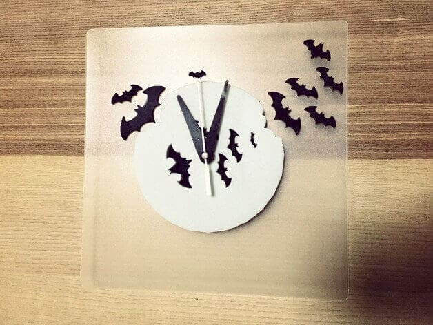 Image of Batman 3D Logos & Symbols: Bat Clock