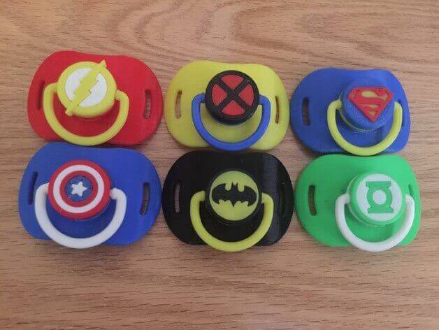 Image of Batman 3D Logos & Symbols: Pacifier