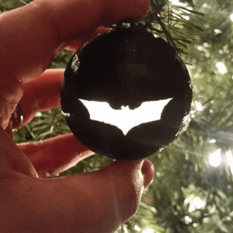 Image of Batman 3D Logos & Symbols: Light Up Ornament