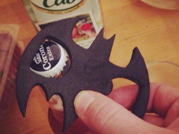 Image of Batman 3D Logos & Symbols: Bottle Opener
