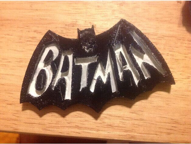 Image of Batman 3D Logos & Symbols: 1966 Emblem