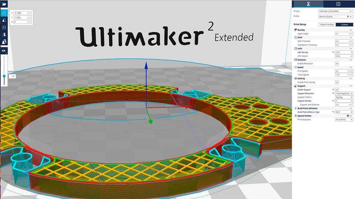 Image of 3D Printing Troubleshooting: 3D Printing Problems & Solutions (FDM & SLA): Surface Areas Beneath Supports are Rough