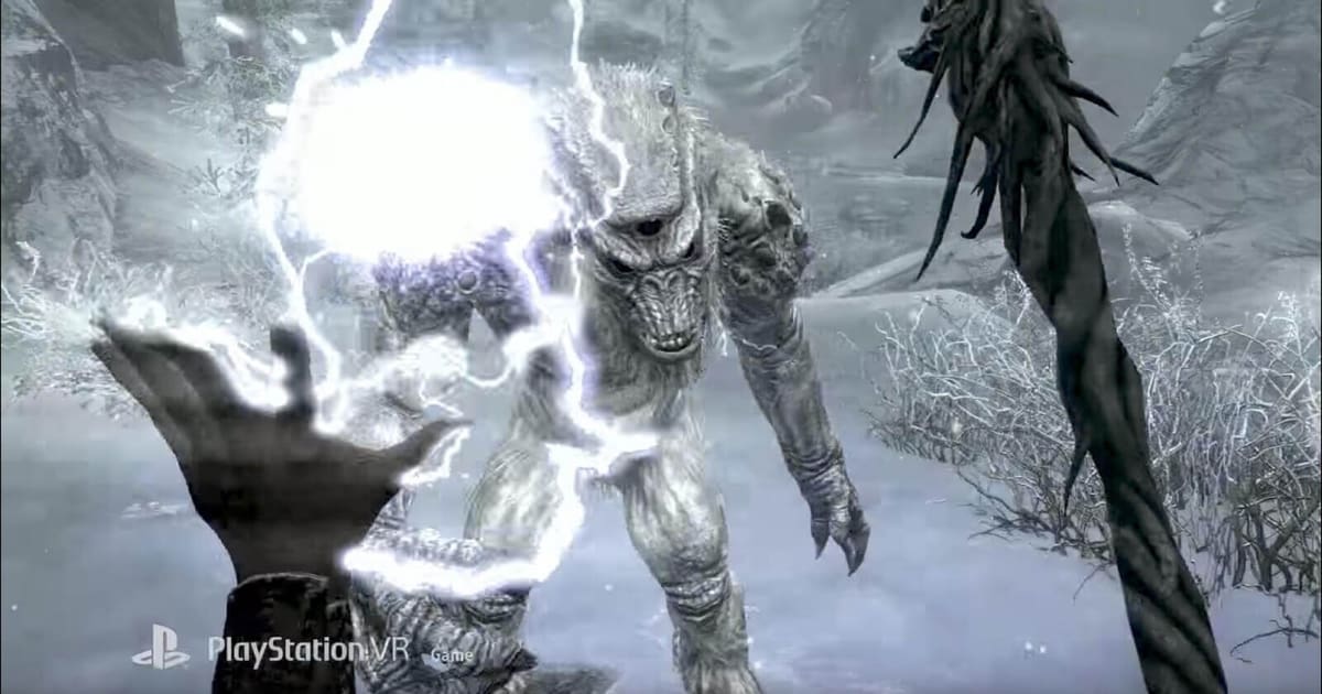 Image of Best VR Games for PS4, Oculus Rift, Android, Vive, iPhone: Skyrim VR