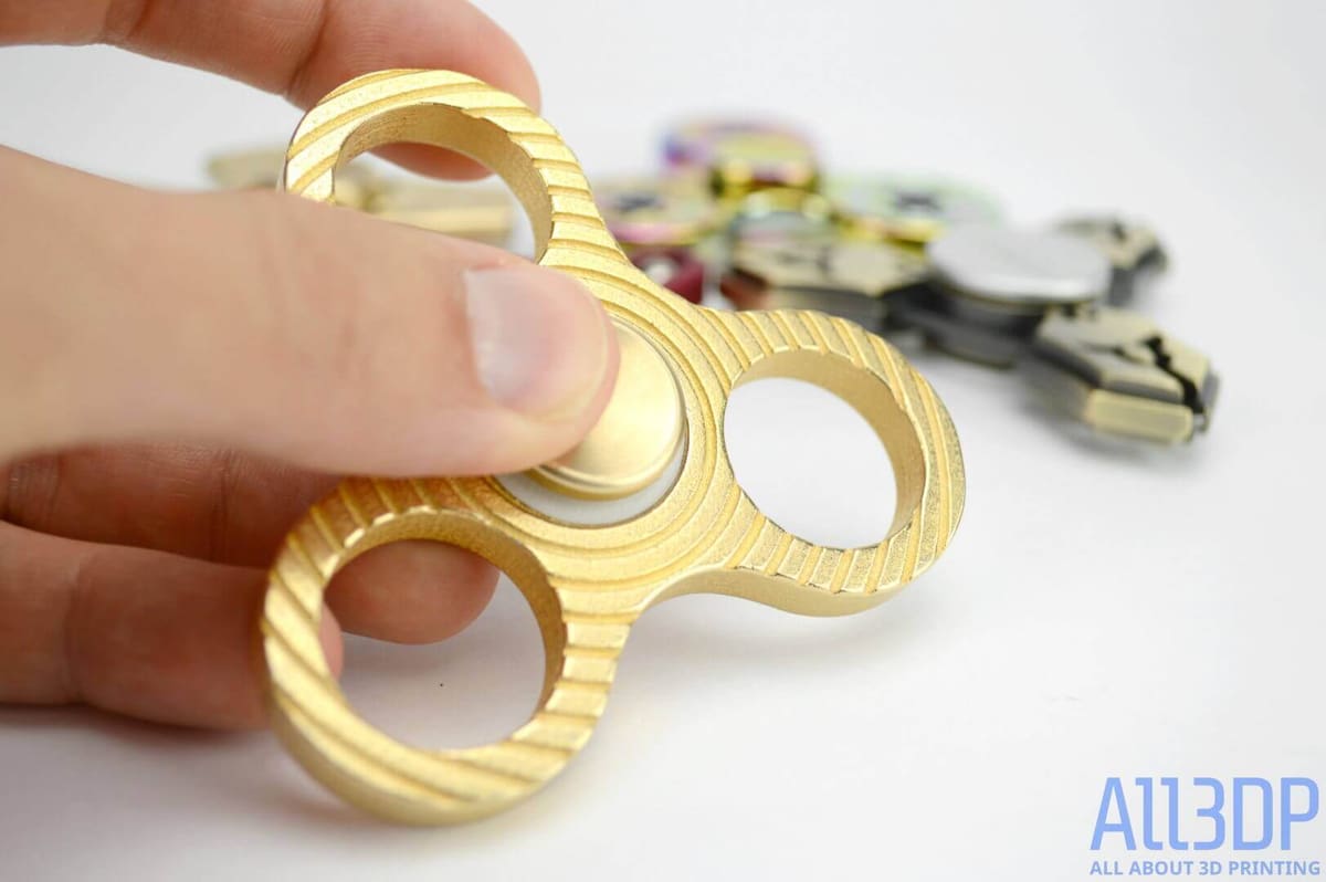 Image of Best Metal Fidget Spinner: Spinning Fidget Toy