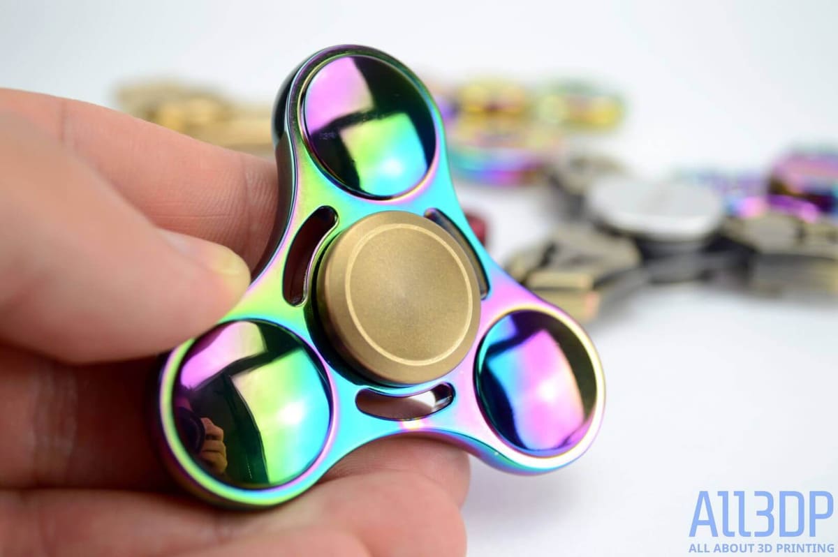 Image of Best Metal Fidget Spinner: REVOLUTION Titanium Alloy