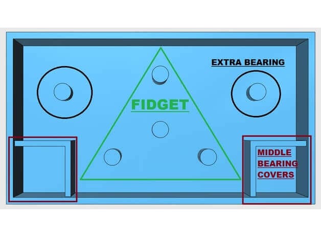 Image of Best Fidget Spinner Caps and Cases to DIY: DIY Fidget Spinner Case
