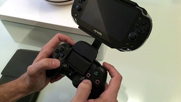 Image of Best PS4 Mods and Accessories to 3D Print: PS Vita Grip With DualShock 4