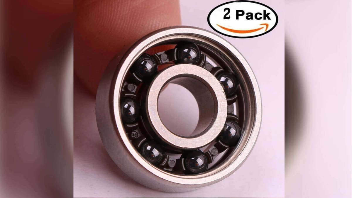 Image of Best Fidget Spinner Bearings: Mini Skater Hybrid Ceramic Premium Bearings