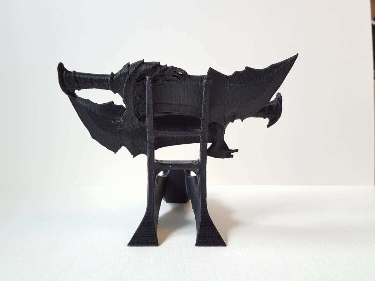 Image of Best PS4 Mods and Accessories to 3D Print: PS4 Controller Stand - God Of War