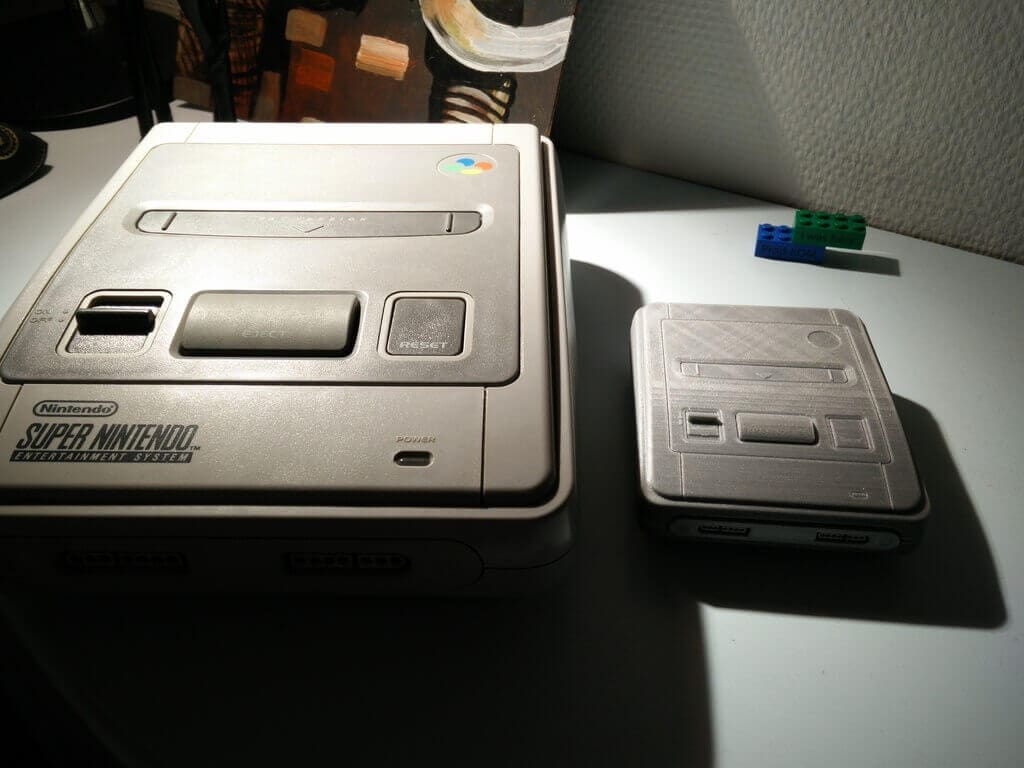 Image of DIY Raspberry Pi SNES Case: PAL SNES Raspberry Pi 2 / B and 3 Case