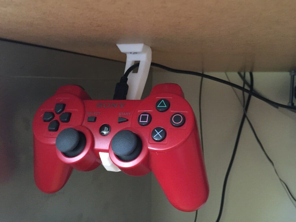Image of 15 Best PS3 Accessories to DIY or Buy: PS3 Controller Table Hook Mount