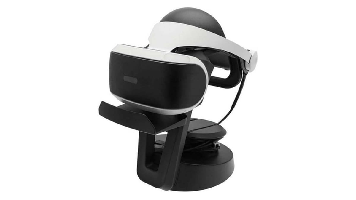 Image of PSVR Stands & Accessories to Buy or DIY: Iversan VR Stand, Universal Headset Holder