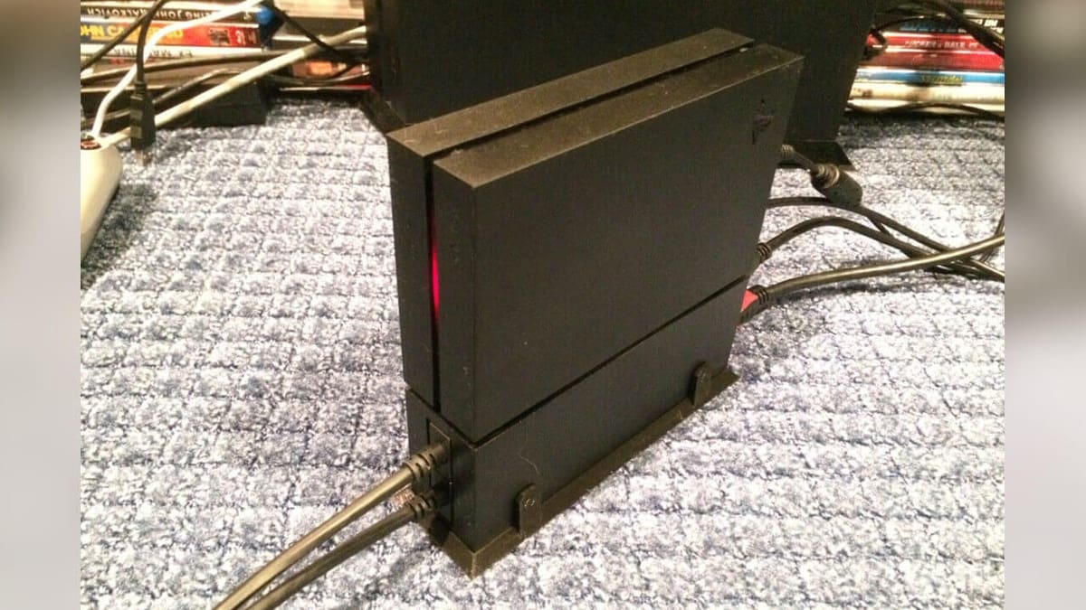 Image of PSVR Stands & Accessories to Buy or DIY: SDX's Vertical Stand for the PSVR Processing Unit