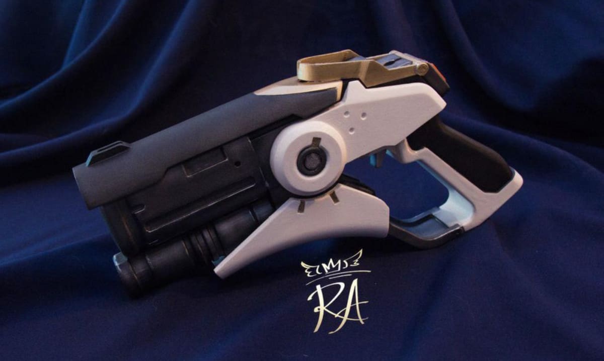 Image of Overwatch 3D Models to 3D Print: Mercy's Caduceus Blaster