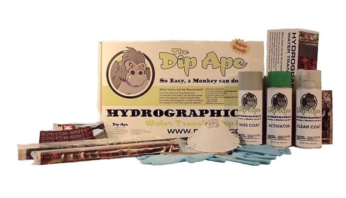 Image of Best Hydro Dipping / Hydrographics Kits on Amazon: Dip Ape Kit