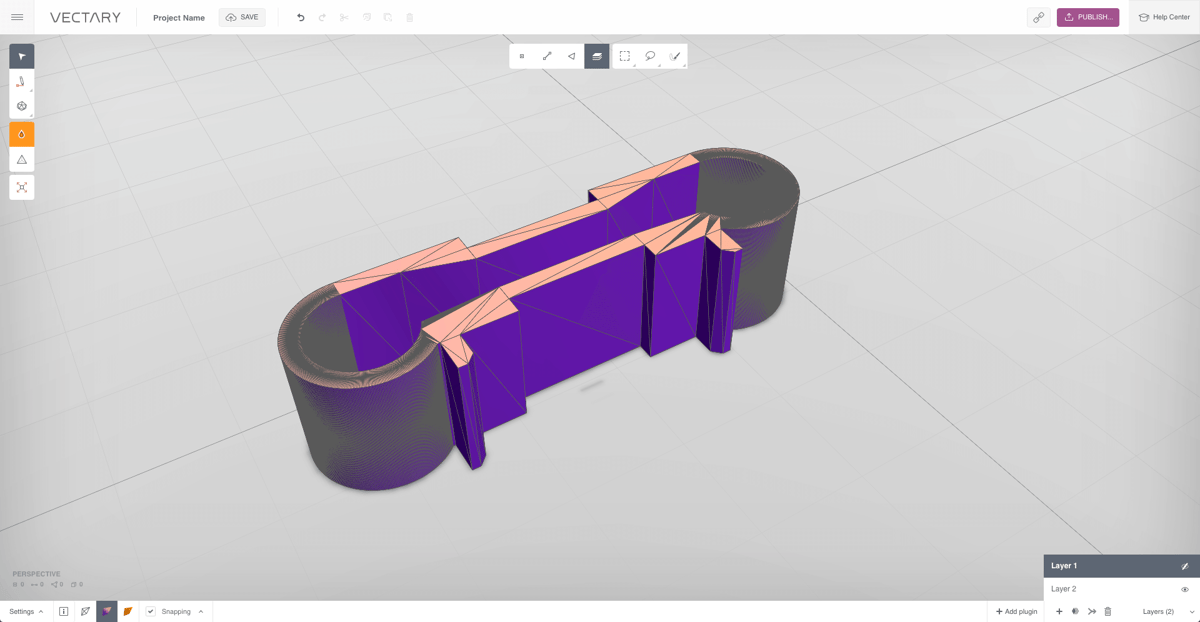 Foto de Modelador 3D / programa 3D gratuito para iniciantes: Vectary