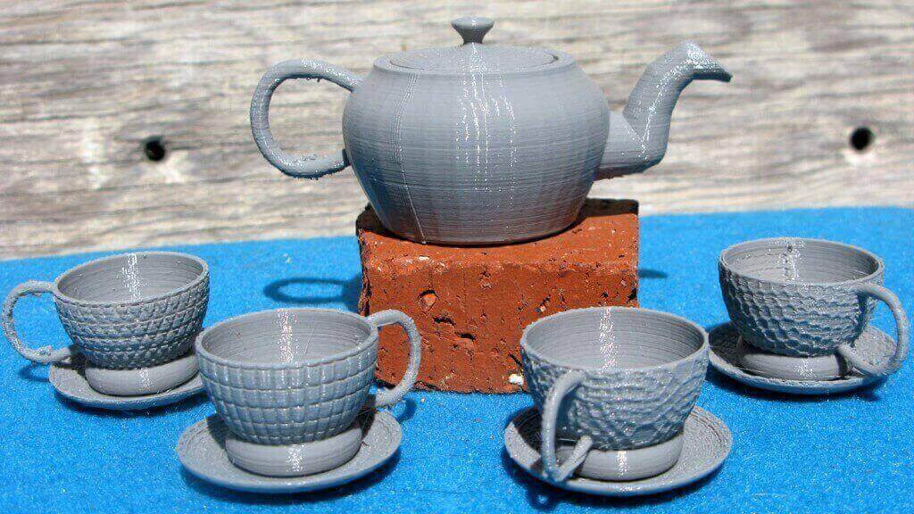 Image of DIY Barbie Accessories: Tea Set
