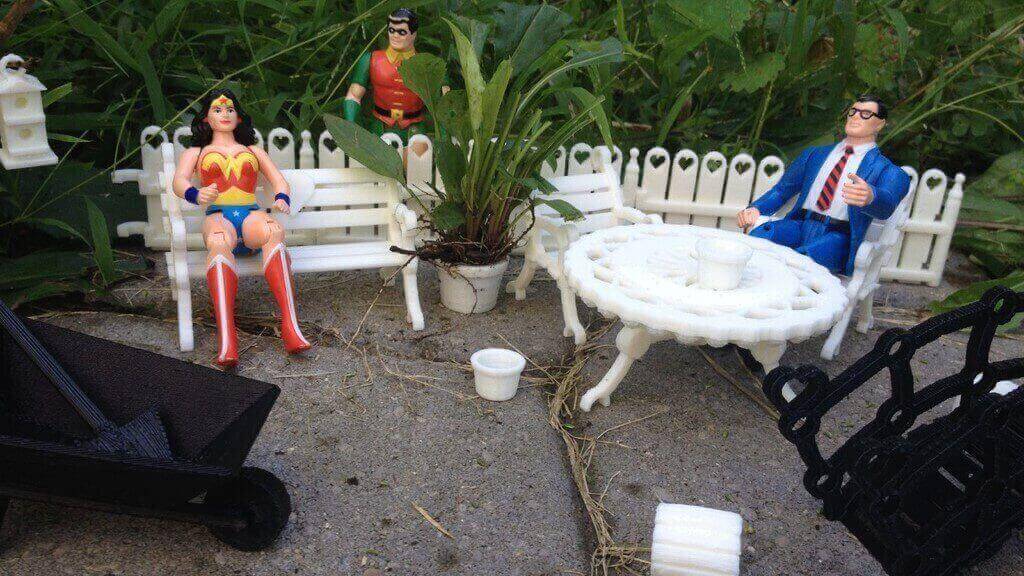 Image of DIY Barbie Accessories: Whimsical Fairy Garden Kit