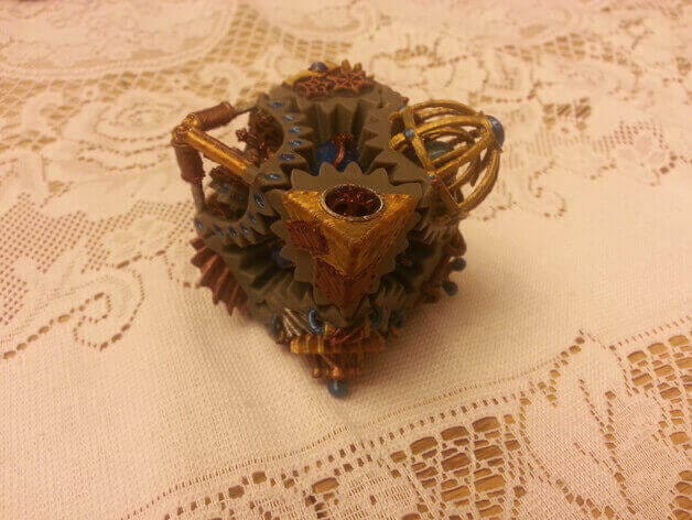 Image of Steampunk Props to DIY: Steampunk Cube Gears