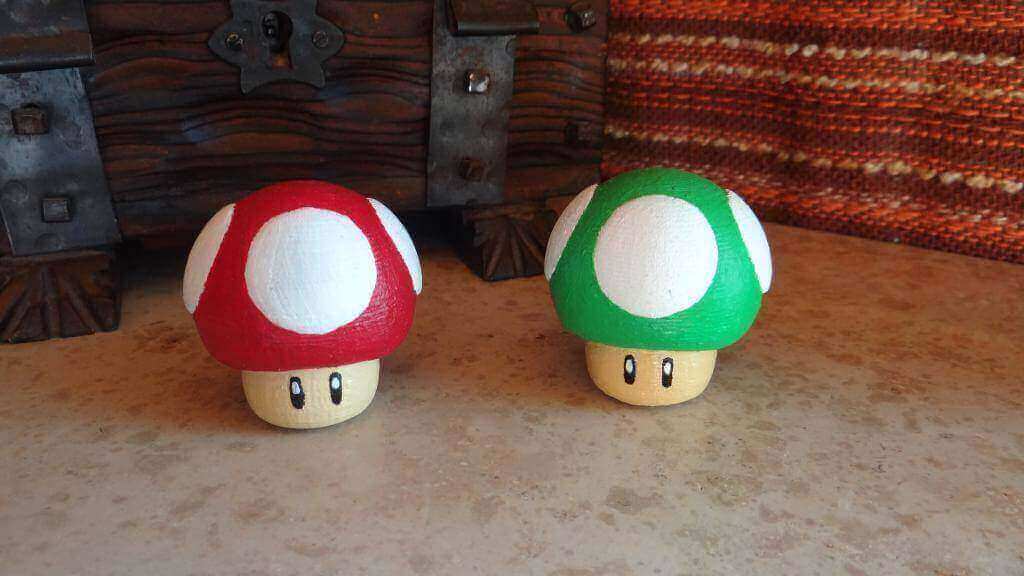 Image of Super Mario Accessories: 1-Up Mushroom