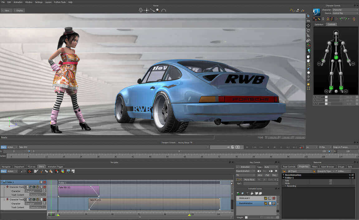 Foto de Softwares de animação 3D/2D: Motionbuilder