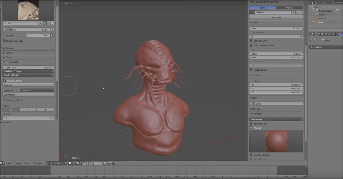 Image of ZBrush Free Download: Blender