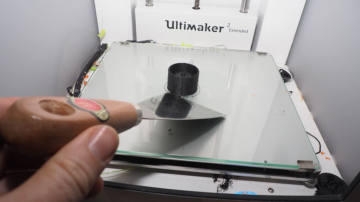 Image of 3D Printing Troubleshooting: 3D Printing Problems & Solutions (FDM & SLA): Print is Stuck to Print Bed