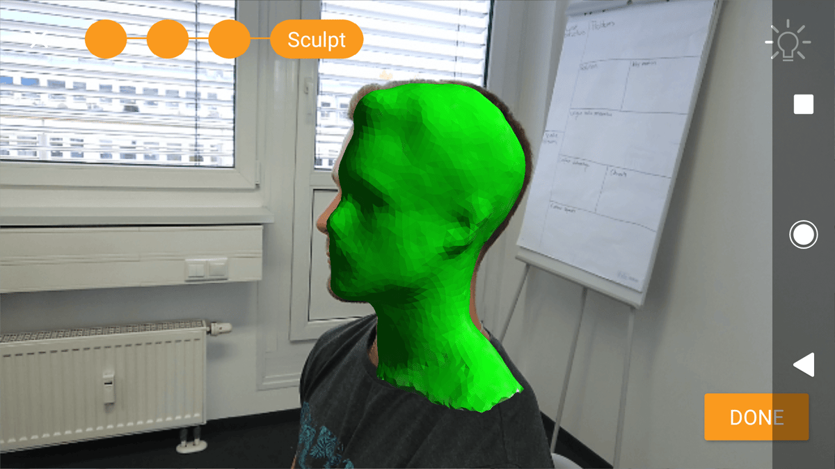 Image of Sony 3D Creator Review: Person Scanning