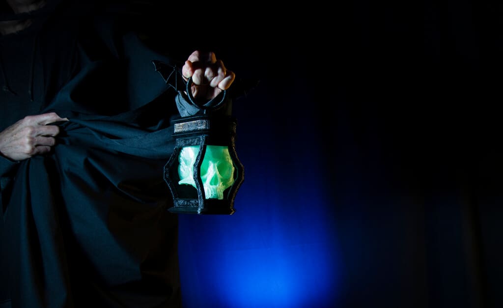 Bild von Halloween 3D-Druckvorlagen: Schädellaterne